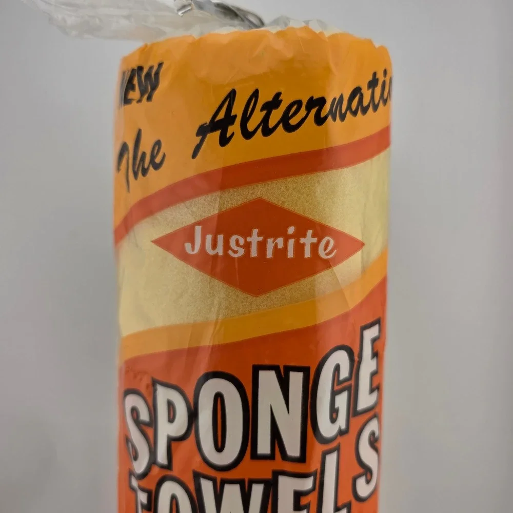 Justrite‎ Sponge Towels Vintage New in Package